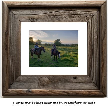 horse trail rides near me in Frankfort, Illinois